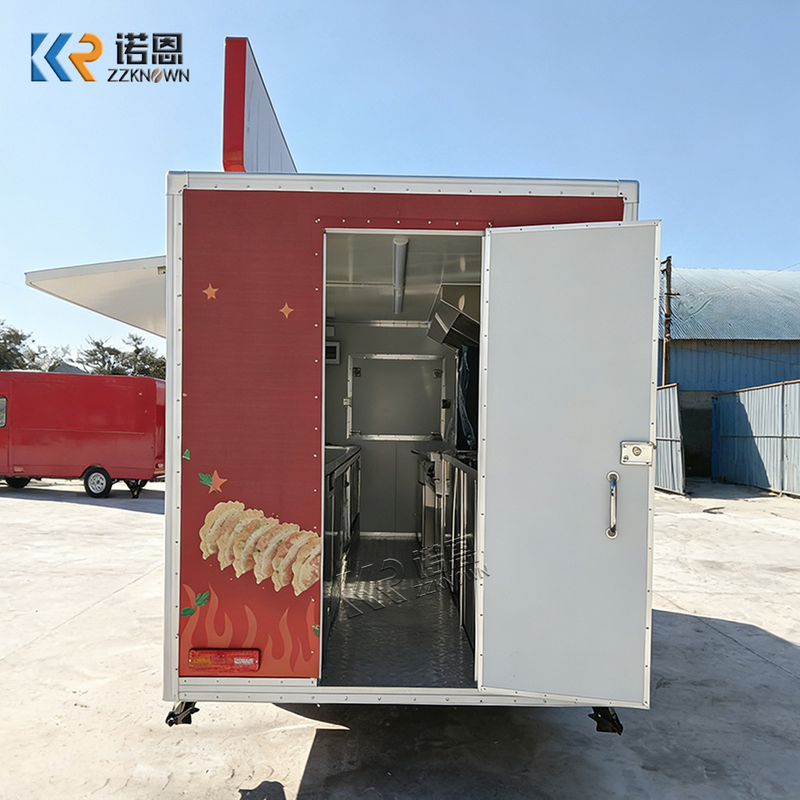 Custom Dumpling Momo Food Truck Trailer for Sale