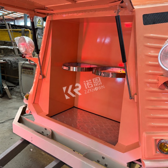 5.8M Citroen Style Food Trailer with 3M Service Window | KN-CT500-H01