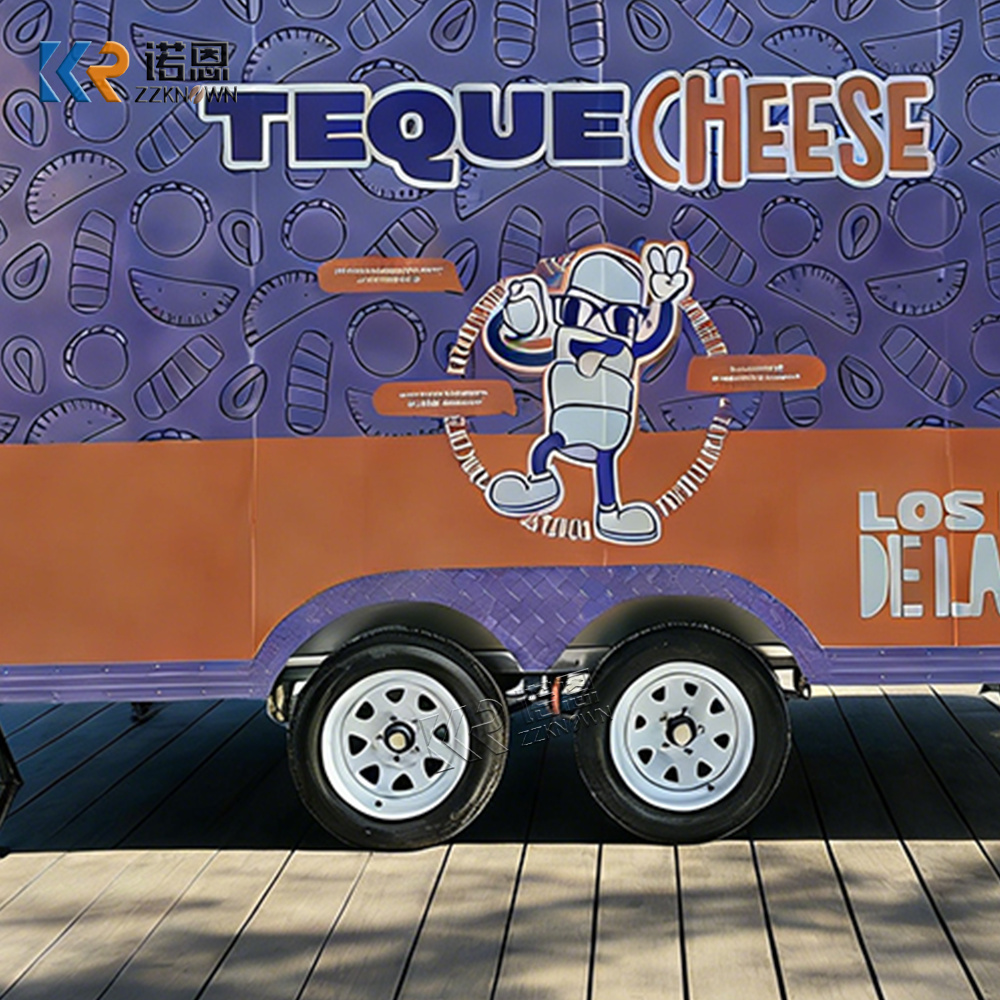 Custom Latin Snack Food Trailer for Sale | Tequeños & Arepas Mobile Kitchen Trailer