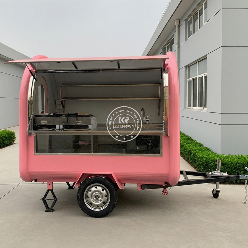Mobile Ice Cream Cart | Dessert Kiosk Food Truck Trailer | Concession Stand for Sale