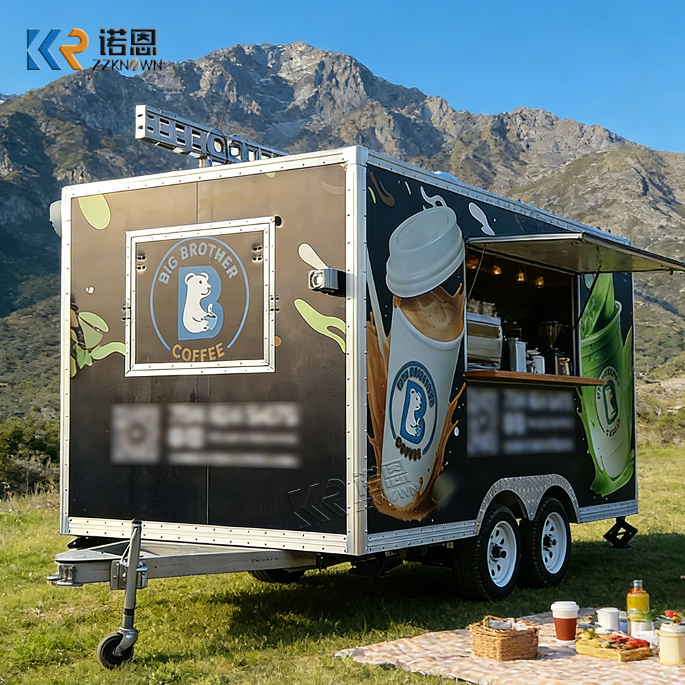 Custom Coffee Trailer for Sale | Professional Mobile Coffee Truck Solution