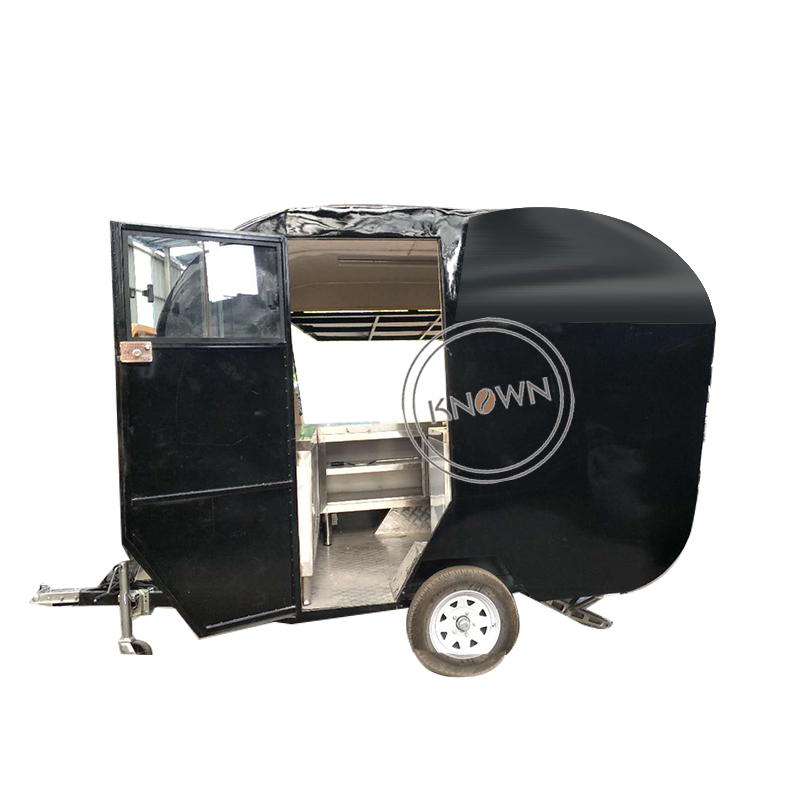 Mobile Coffee Vending Trailer Street Bar Trailers Fast Food BBQ Truck Hot Dog Cart Pizza Snack Vans