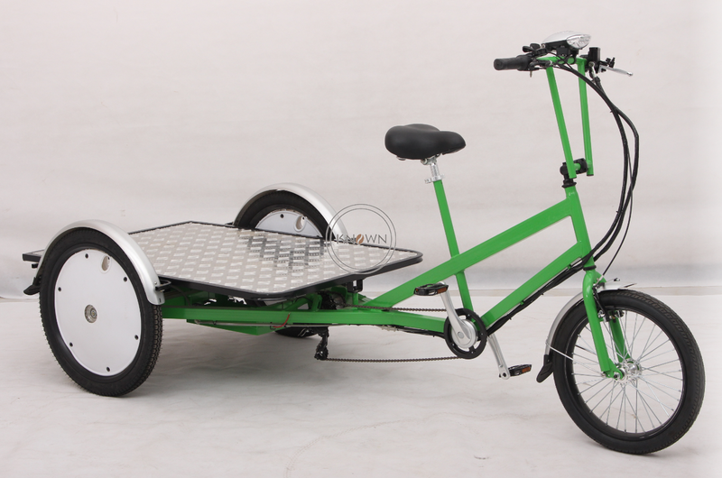 3 Wheel Electric Cargo Bicycle Customized Transport Bike for Last Mile Delivery 