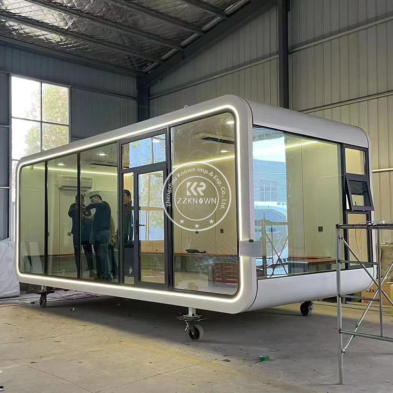 Eco-Friendly Tiny house Capsule House with Solar Power
