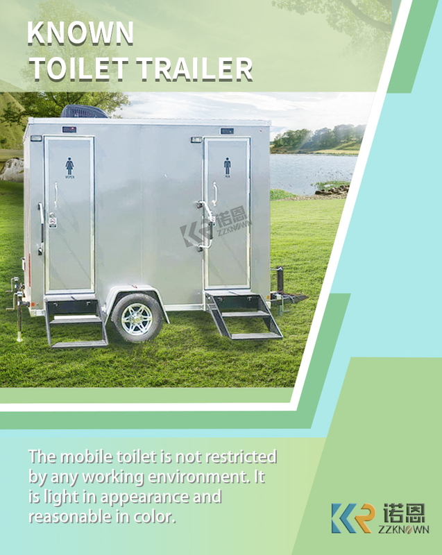 Mobile Toilet Trailer With Shower Rooms Portable Bathroom Customize Restroom Trailer For Park