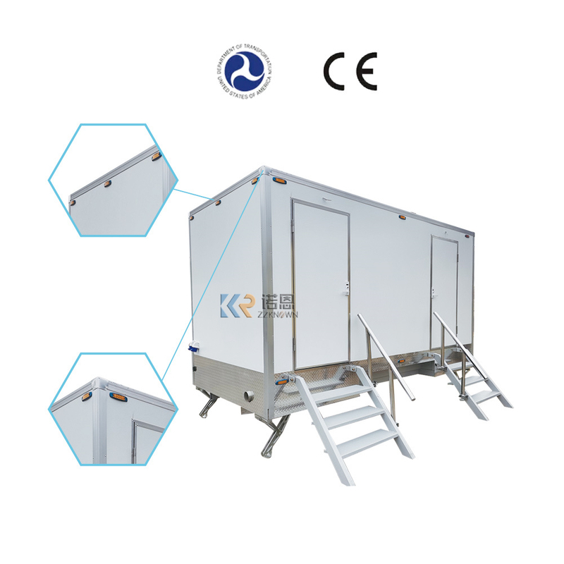 Custom Cheap Price Luxury Portable Bathroom Mobile Restroom Trailers Shower Toilet Trailer 