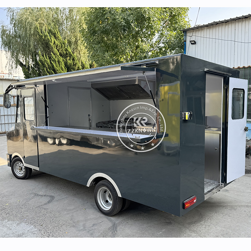 DOT Fast Travel Ice Cream Food Cart Hot Dog Coffee Van Electric Food Truck For Sale United States