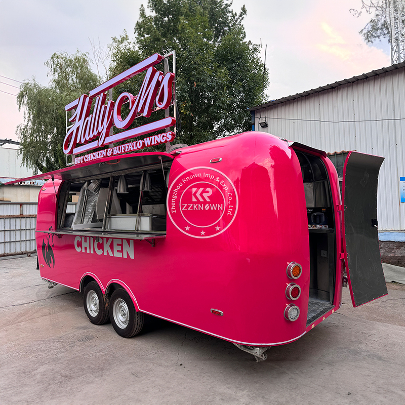 Coffee Truck Airstream Catering Trailer for Sale Airstream Food Cart Concession Catering Van Mobile Kitchen