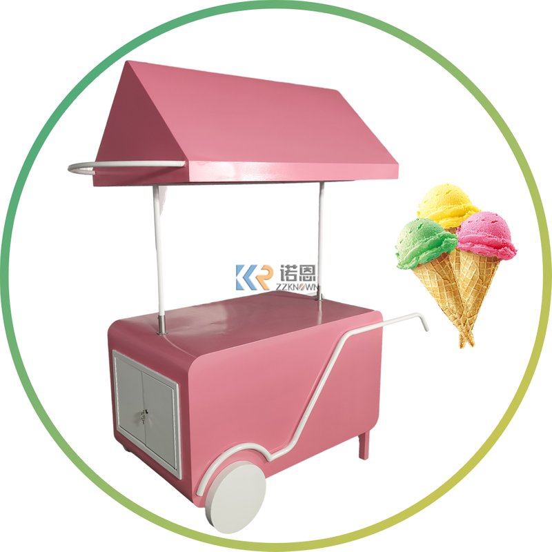 Cheap Cart Mobile Ice Cream Delivery Bike With Freezer Solar Powered Cart Ice Cream Carts
