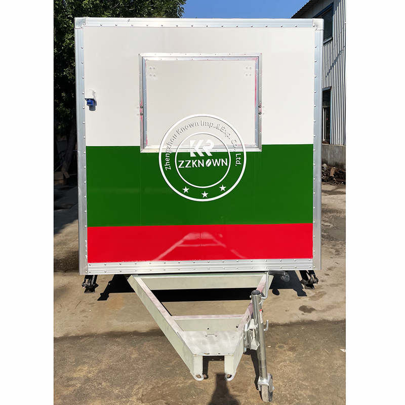 Hot Sale Mobile Street Fast Food Trailer Cart For Sale New Design Hamburger Pizza Ice Cream Food Truck Trailer Fully Equipped
