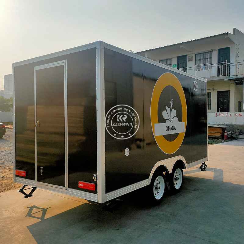 Mobile Fast Food Trailer for Burger, French Fry, Hot Dog | 13ft Food Trailer Manufacturer