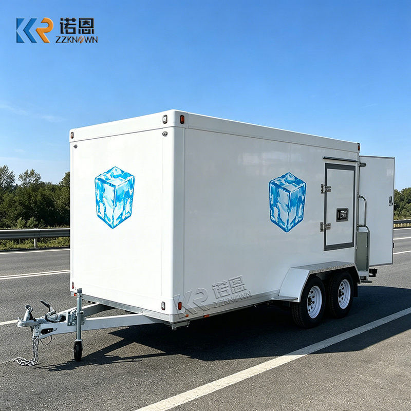 Mobile Cold Room Trailer | Portable Walk-in Freezer & Chiller for Catering