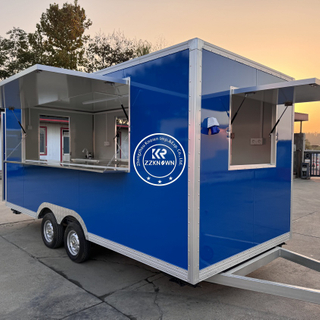 EU Standard 4.8m Towable Food Trailer for Sale | Custom Mobile Snack Cart