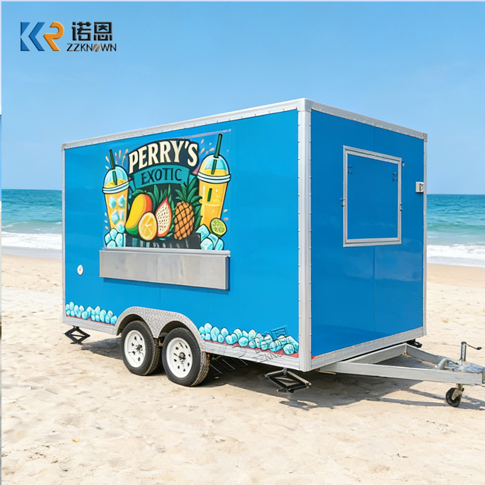 Minimalist Modern Beverage Trailer