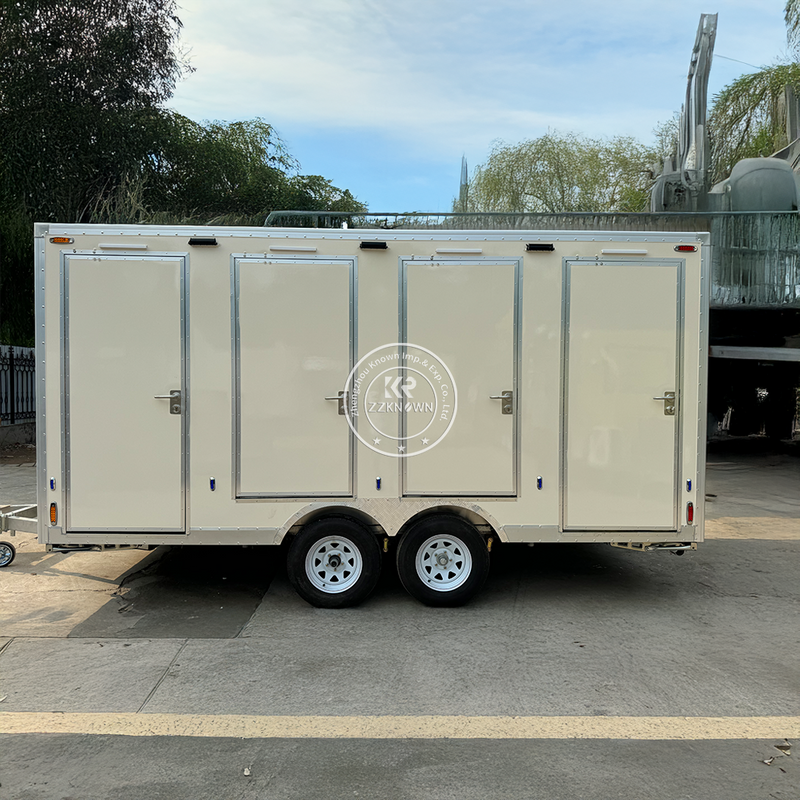 ECONOMIC STYLE PORTABLE TRAILER TOILET - Efficient, Spacious, and Reliable Sanitation Solution