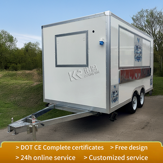 Fully Customized 4m Food Trailer with Kitchen Equipment – Lunch Trailer for Sale