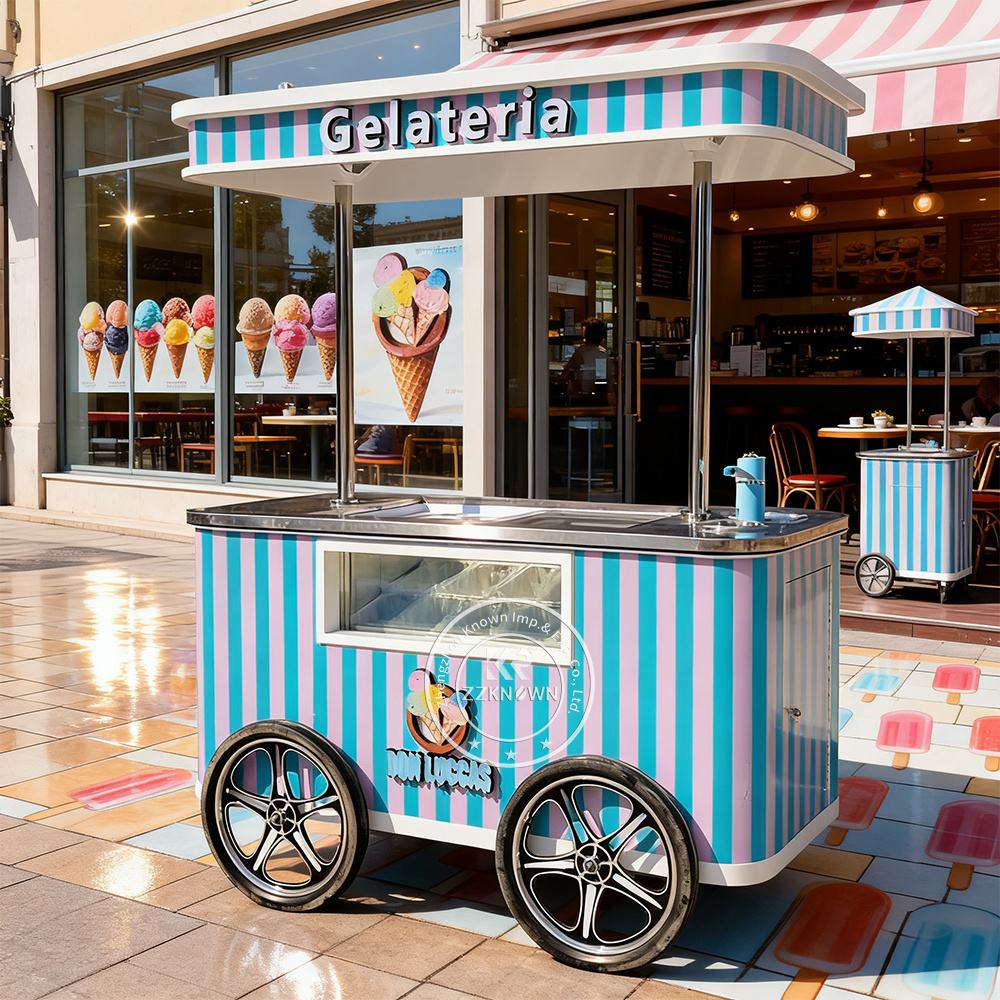Ice Cream Carts as Mobile Brand Ambassadors