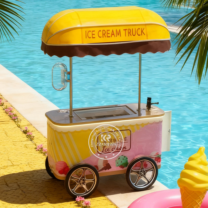 Cheap Ice Cream Trucks for Sale | Mobile Ice Cream Cart Manufacturer – ZZKNOWN