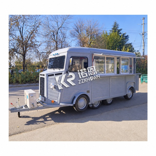 5M Citroen Style Food Trailer with Sliding Glass Windows | KN-CT500-S01