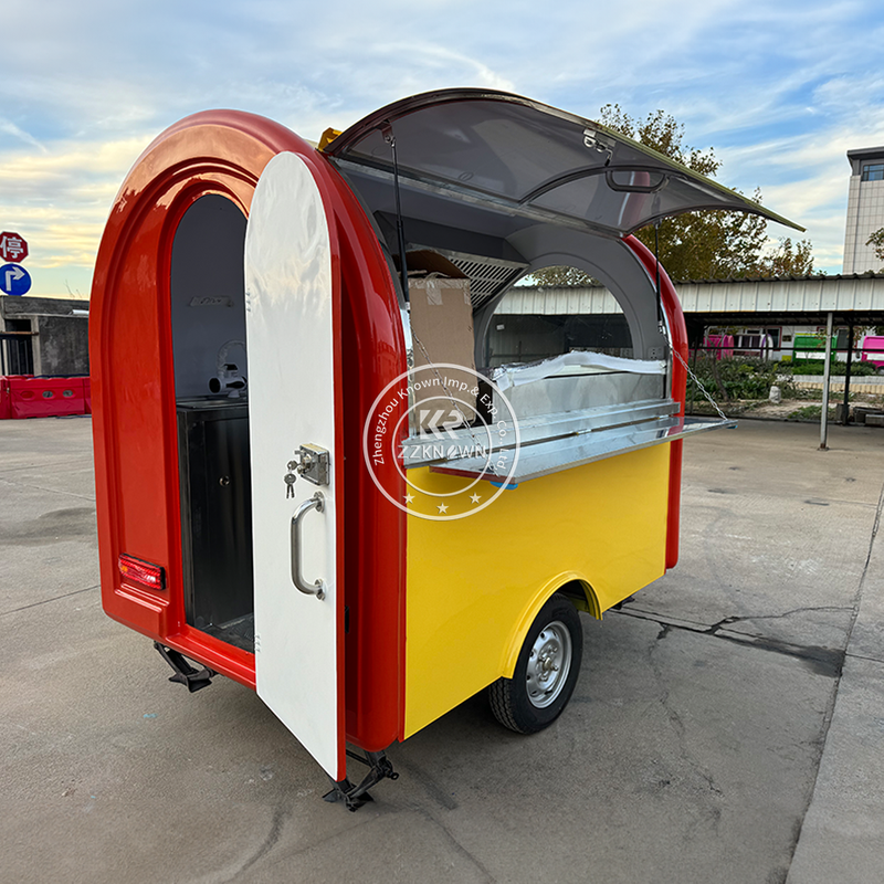 Mobile Sweet Treats Ice Cream Concession Trailer Mailbox Food Truck