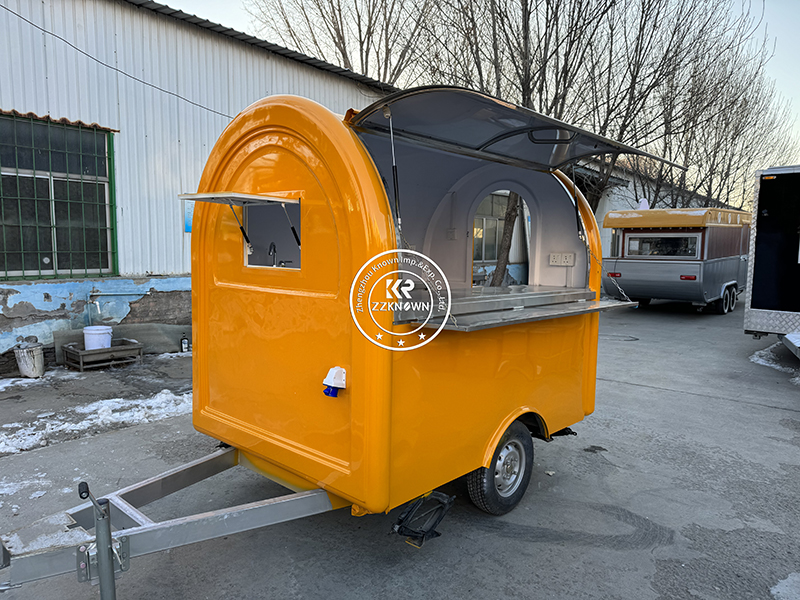 A Standard 220B Small Food Truck Has Been Delivered To The UK
