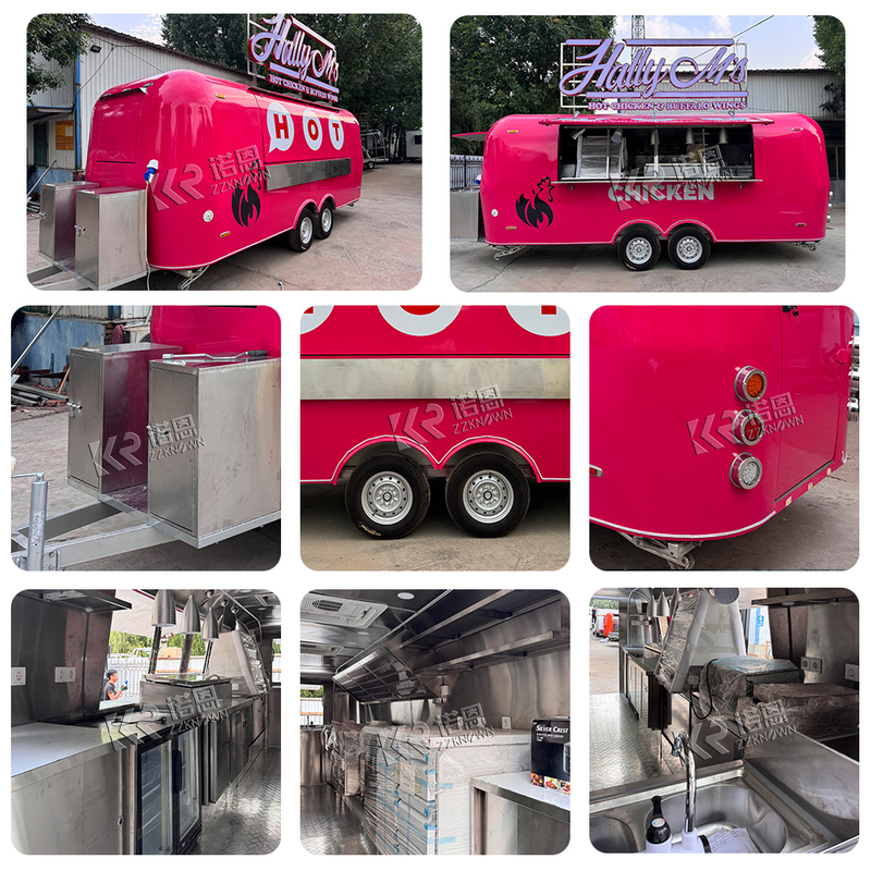 Coffee Truck Airstream Catering Trailer for Sale Airstream Food Cart Concession Catering Van Mobile Kitchen