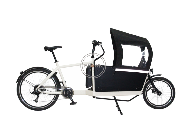 3 Wheel 7 Speed Electric Pedal Front Loading Dutch Cargo Bike with Used for Children