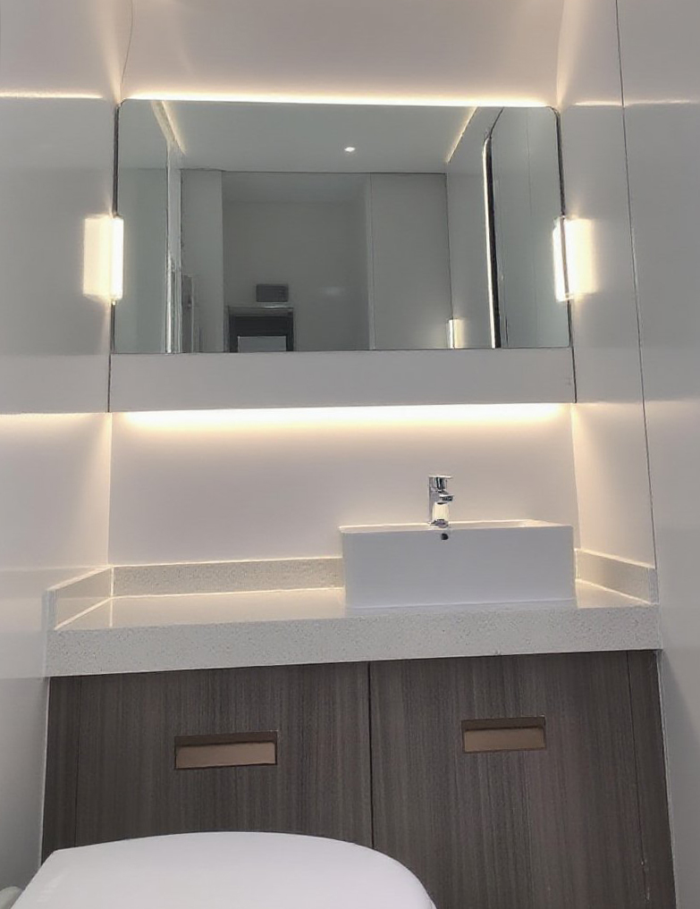 jimeng-2025-08-06-6930-Bright interior of a portable toilet tra...