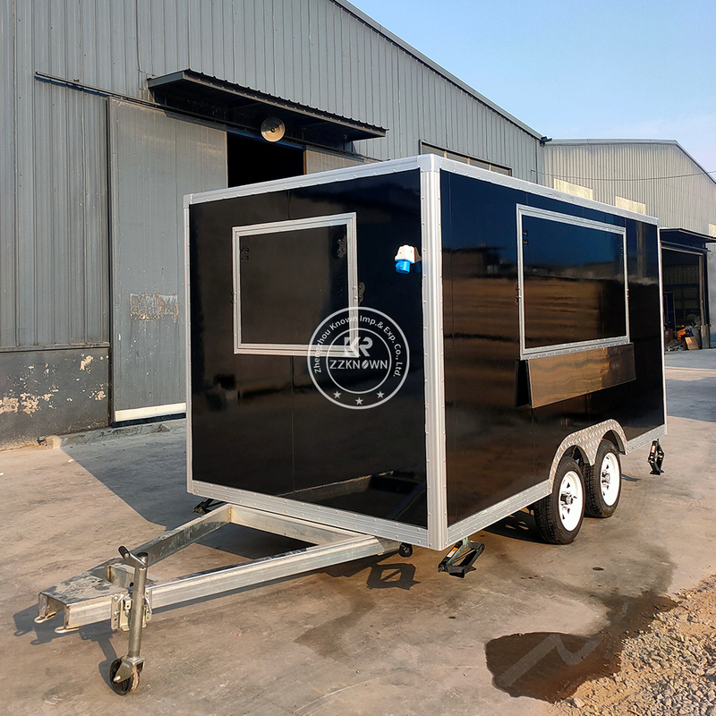 Mobile Fast Food Trailer for Burger, French Fry, Hot Dog | 13ft Food Trailer Manufacturer