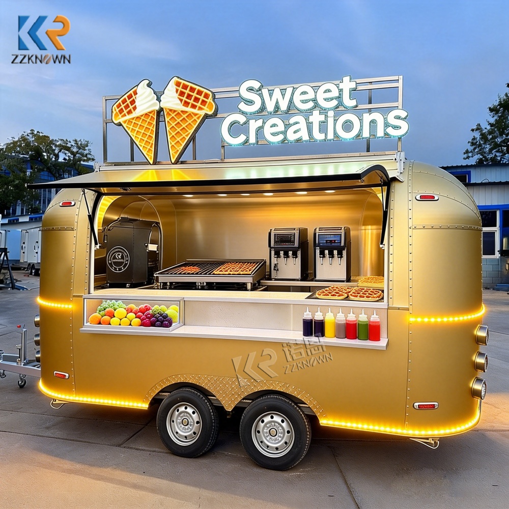 vintage ice cream trailer for sale