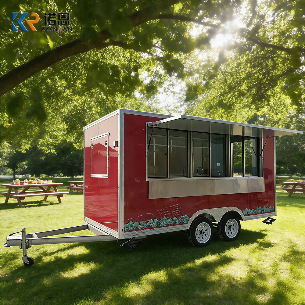 4M Custom Mobile Lemonade Trailer – Professional Beverage Trailer for Outdoor Drink Business