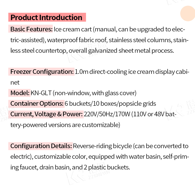 Fast Ice Cream Cart Mobile Food Kiosk Moveable Candy Floss Food Booth With Small Wheels null Wheels