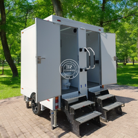 2.2 m Compact Restroom Trailer – Luxury Portable Bathroom Solution