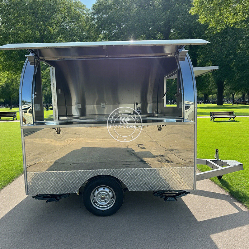 Small Food Truck & Stainless Steel Food Trailer | Catering Trailer Supplier