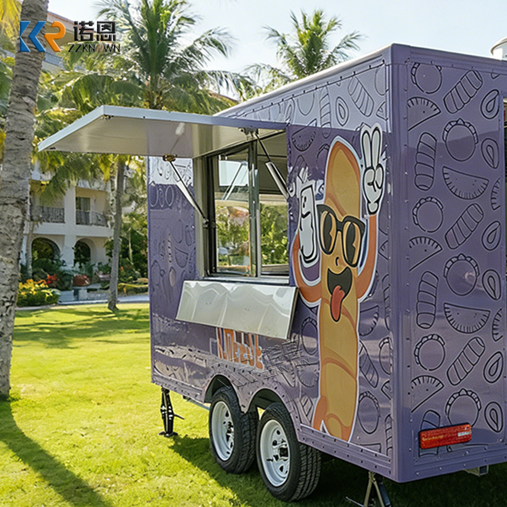 Custom Latin Snack Food Trailer for Sale | Tequeños & Arepas Mobile Kitchen Trailer