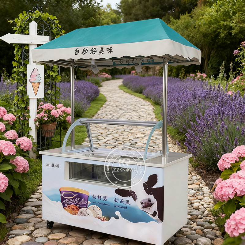 Wholesale Ice Cream Beach Cart Manufacturer | Custom OEM Ice Cream Carts for Distributors – ZZKNOWN
