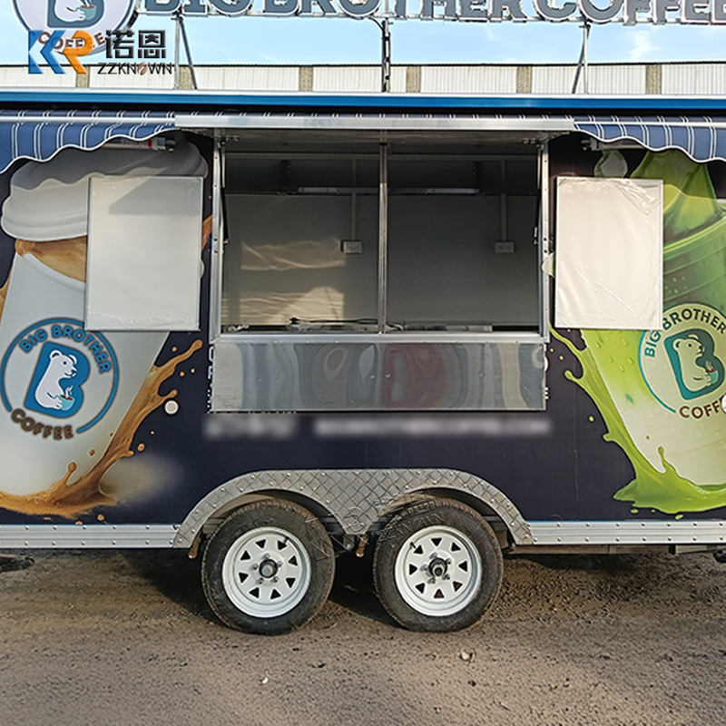 Custom Coffee Trailer for Sale | Professional Mobile Coffee Truck Solution