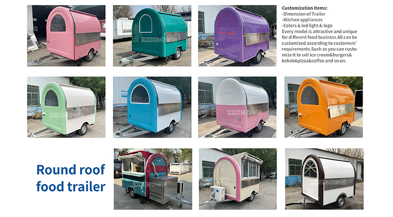 Custom Food Trailers Mobile Bar Trailers3
