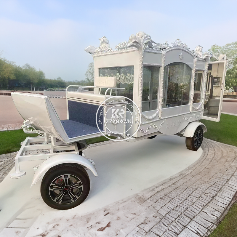 Custom Electric Funeral Car Hearse Trailer Cart Hearse Buggy Hearse For Funeral Industry
