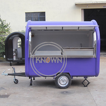 Kn-250w Hot Sale Fried Chicken Bbq Fast Food Trucks Mobile Food Trailer 