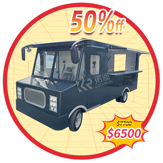 DOT Fast Travel Ice Cream Food Cart Hot Dog Coffee Van Electric Food Truck For Sale United States