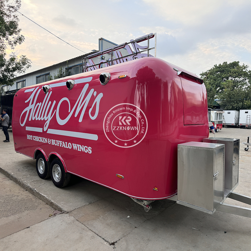 Coffee Truck Airstream Catering Trailer for Sale Airstream Food Cart Concession Catering Van Mobile Kitchen