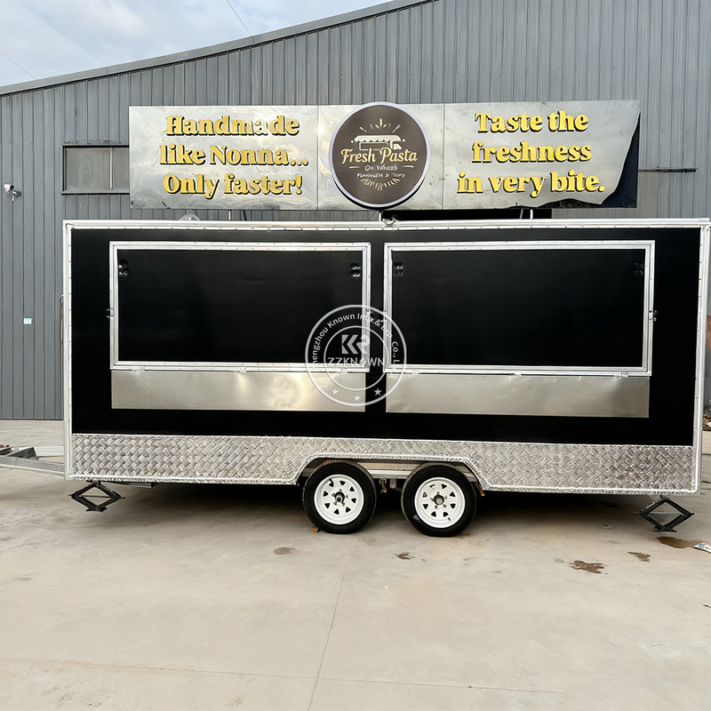 5M Hong Kong Style Food Trailer for Sale | Fully Equipped Mobile Kitchen UK