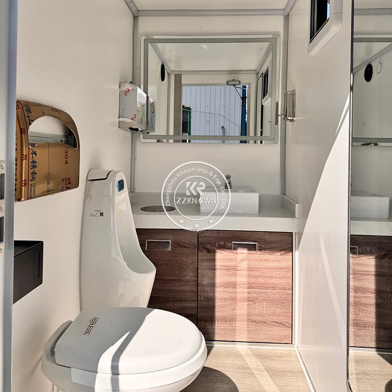 KN-290CS Premium 2.9m Toilet Trailers for Sale – Durable & Hygienic Portable Restroom Solutions