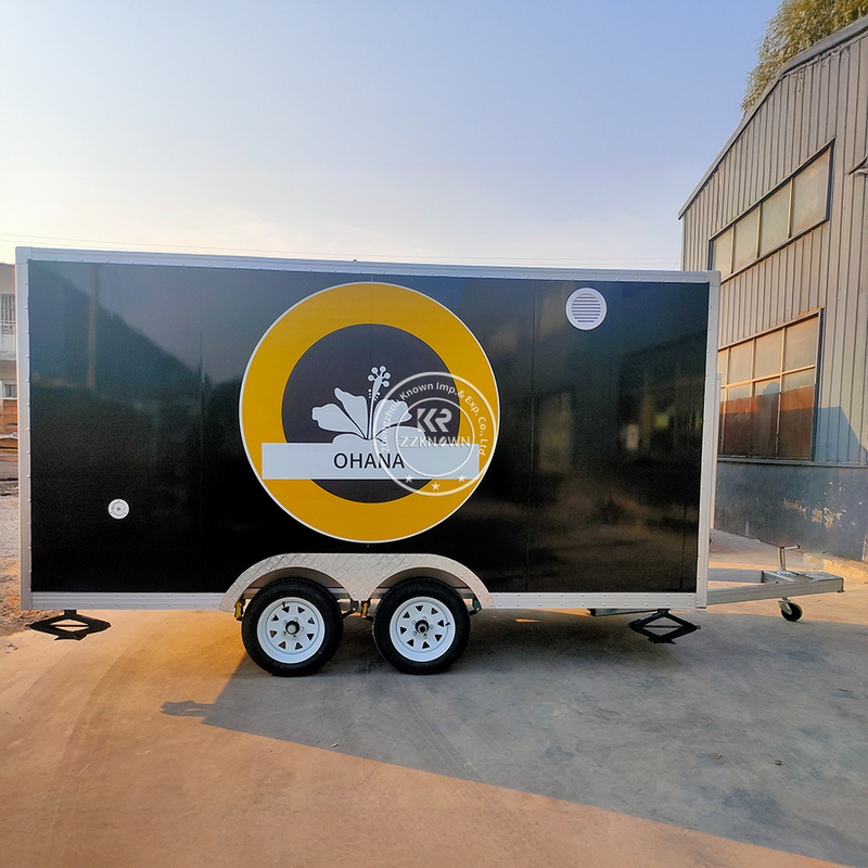 Mobile Fast Food Trailer for Burger, French Fry, Hot Dog | 13ft Food Trailer Manufacturer
