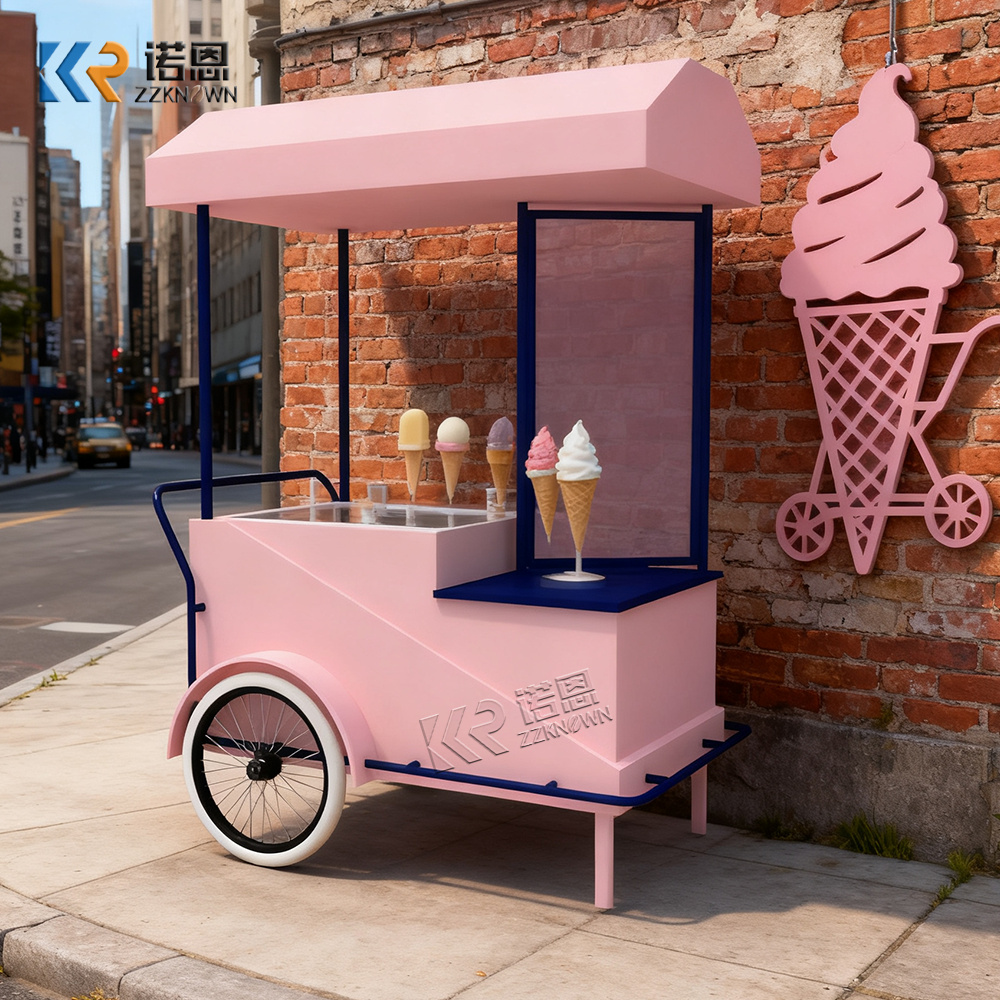 Mini Ice Cream + Cold Drink Combo Cart