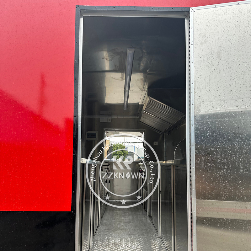 Mobile Burger Trailer | Custom Grill & Fryer Setup
