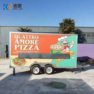 4M Commercial Pizza Food Trailer Mobile Pizza Kitchen