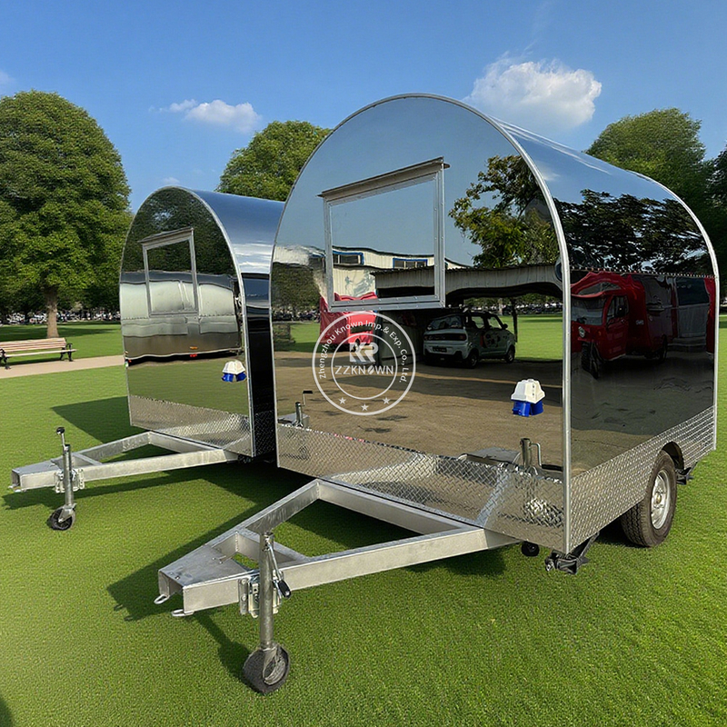 Small Food Truck & Stainless Steel Food Trailer | Catering Trailer Supplier