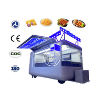 Factory Price Trailer Design Outdoor Mall Food Truck Street Food Kiosk